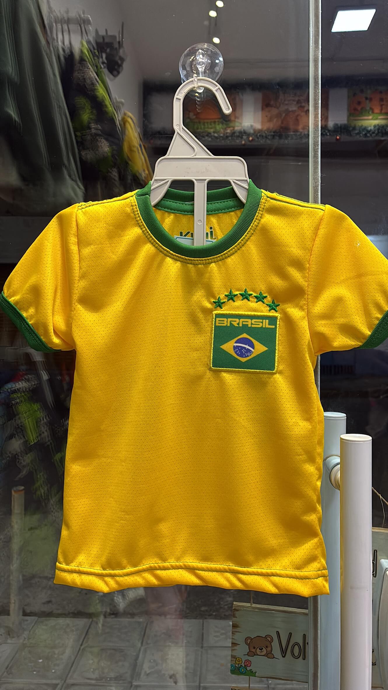 Camiseta Brasil Unissex - Tamanhos do 1 ao 16