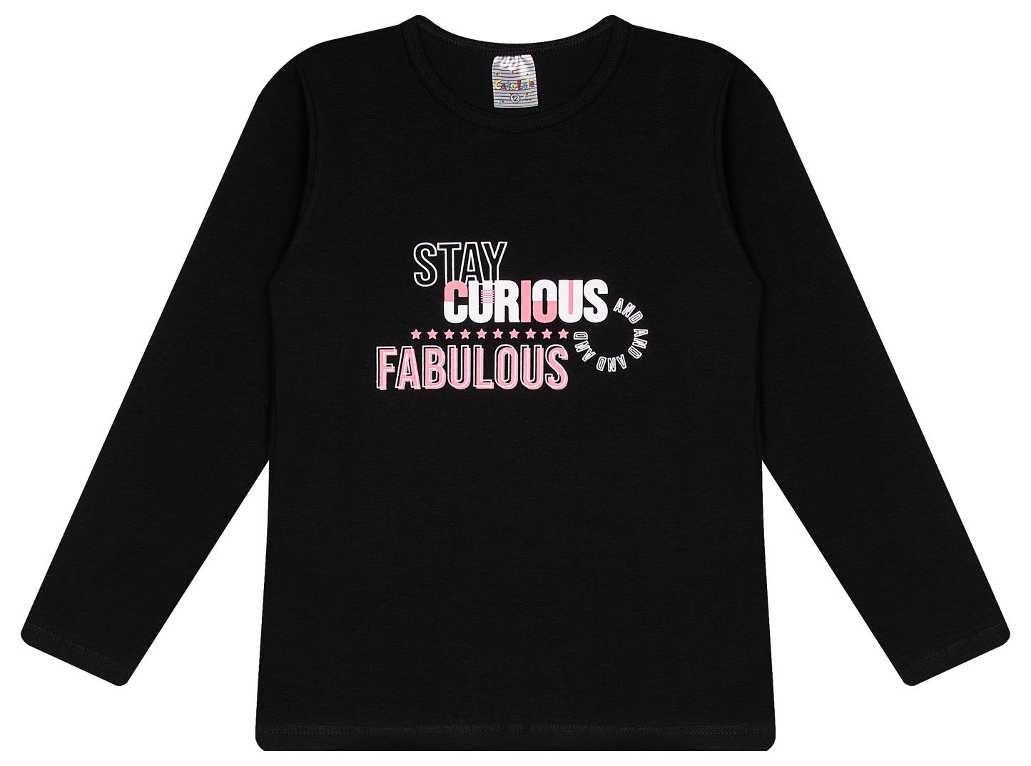 Blusa Manga longa - Infantil Feminina - Meia Estação - Tamanho 10, 12 e 14