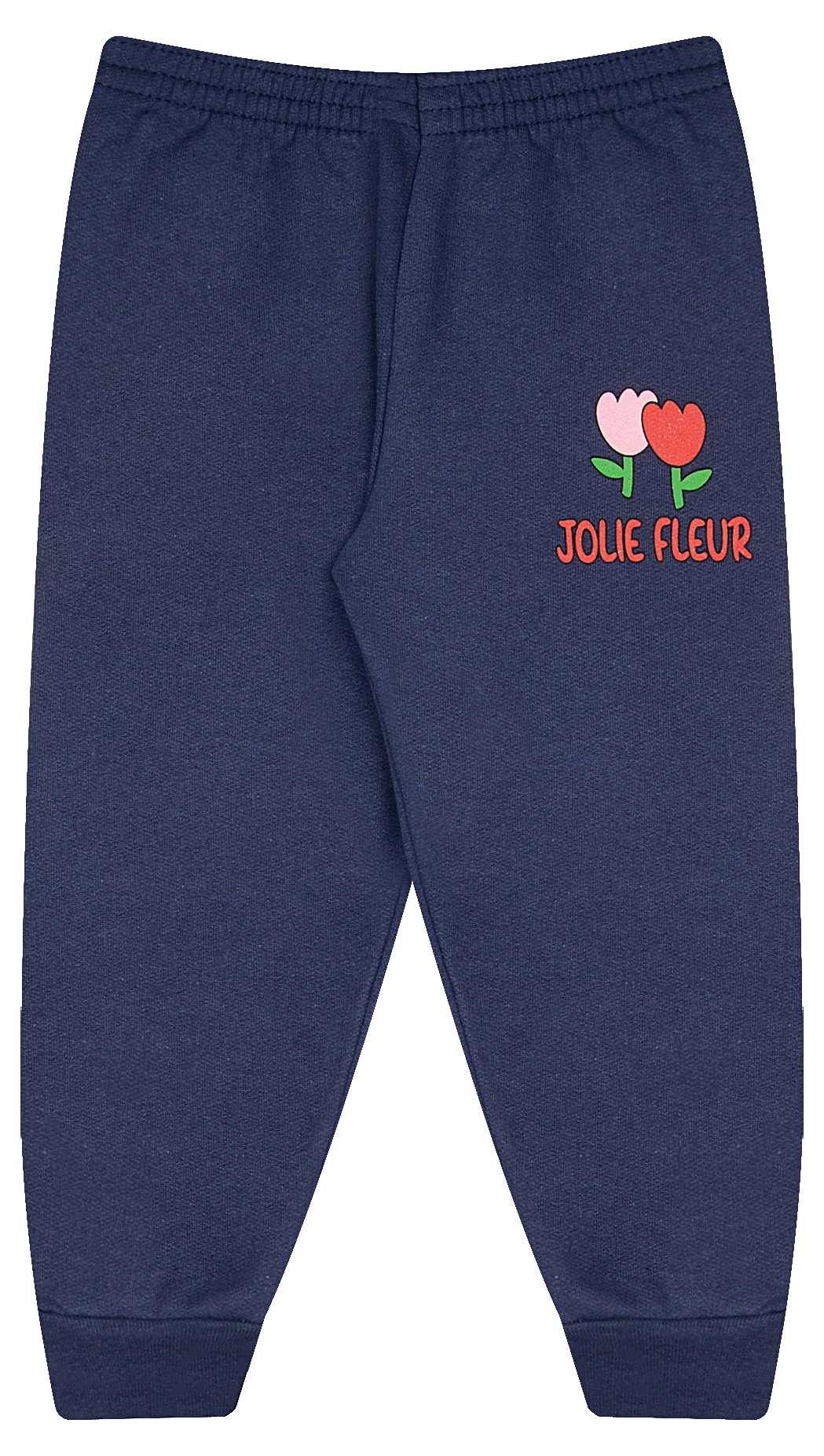 Calça infantil feminina em moletom – Conforto e estilo - Tamanho 1 ao 3