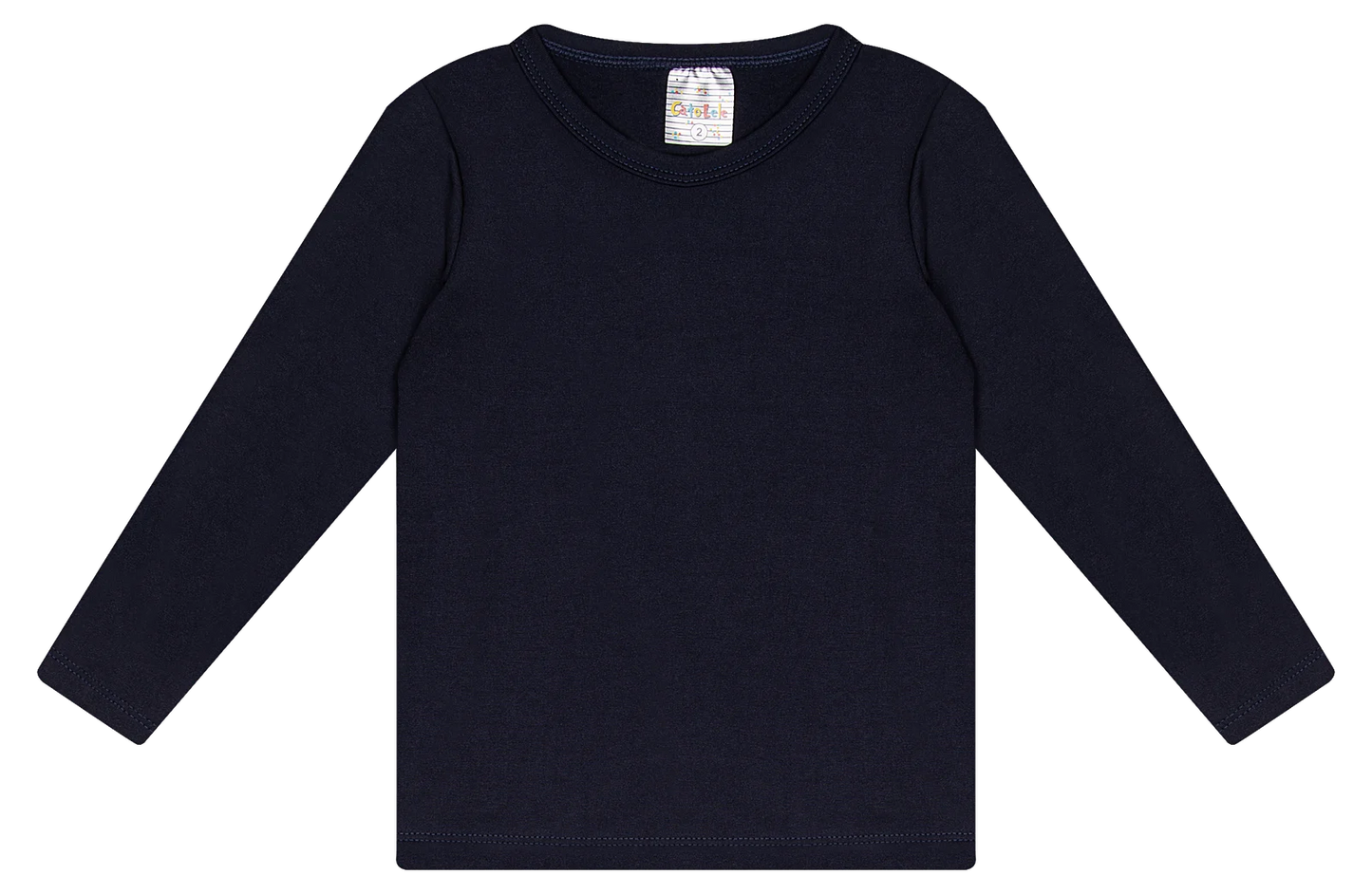 Camiseta Térmica Peluciada Infantil - Proteção e Conforto no Frio - Tamanho 1 ao 3
