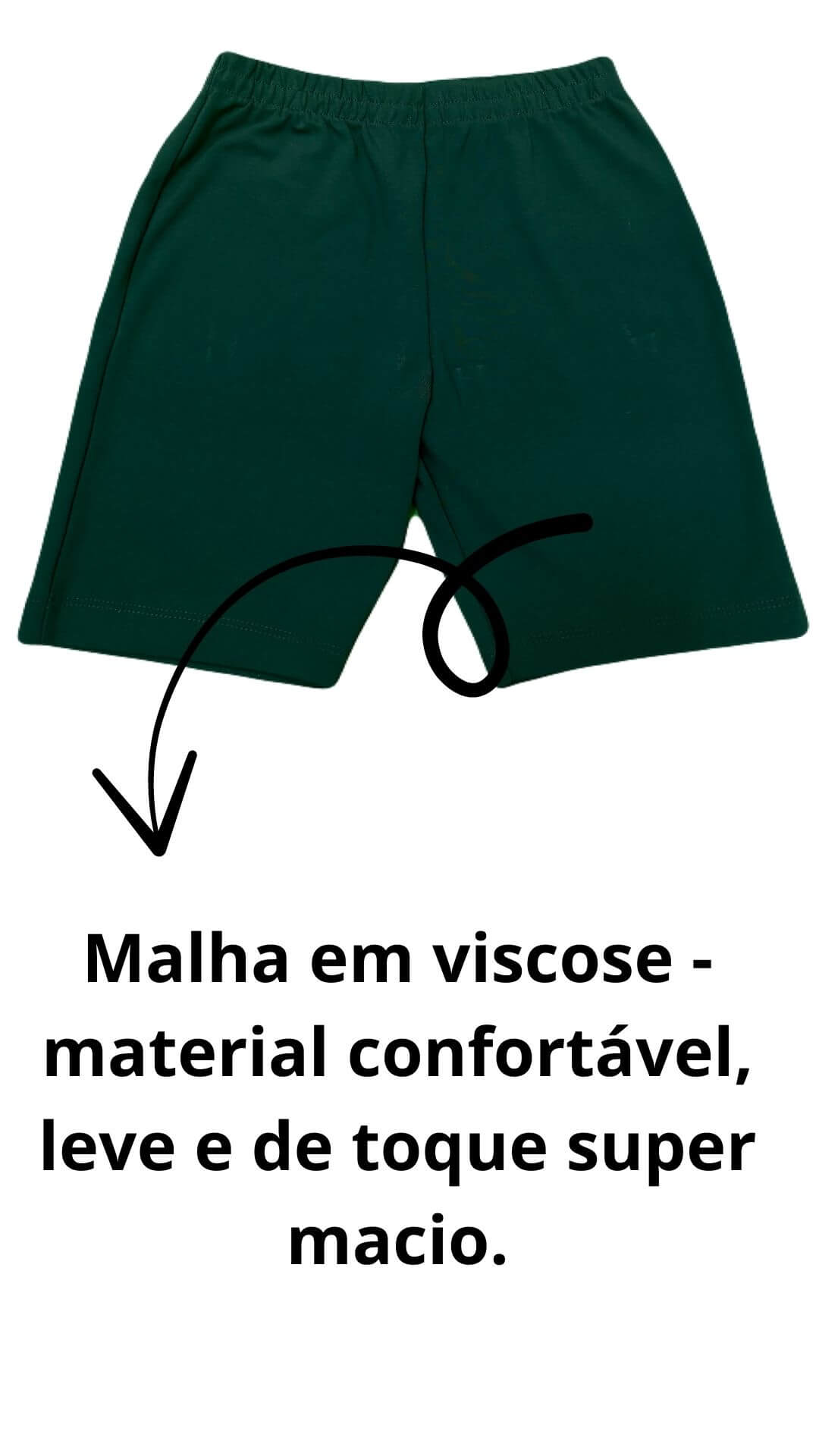 Conjunto Masculino Infantil Camiseta + Bermuda - Tamanho 8