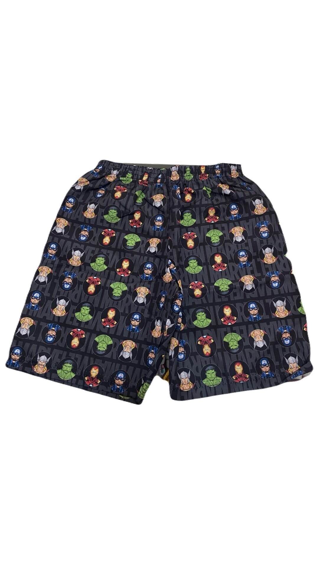 Conjunto Infantil Masculino Vingadores - Tamanho 8