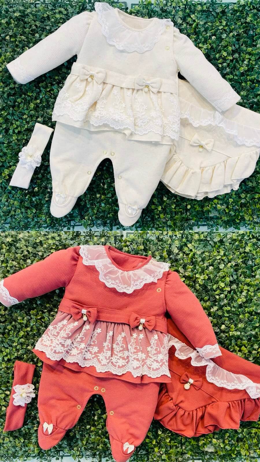 Saída Maternidade Feminina em malha tricot Luxo