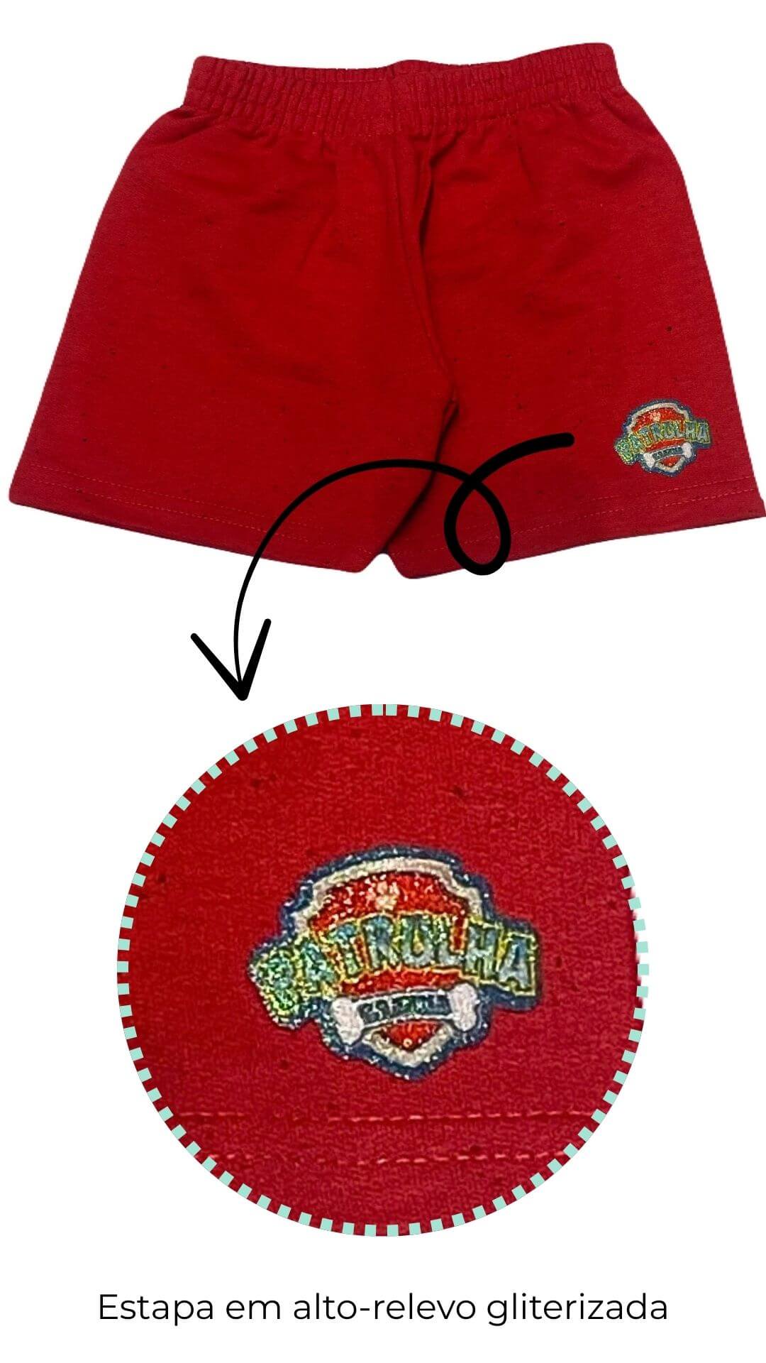 Conjunto Infantil Masculino Patrulha Canina - Tamanho 2