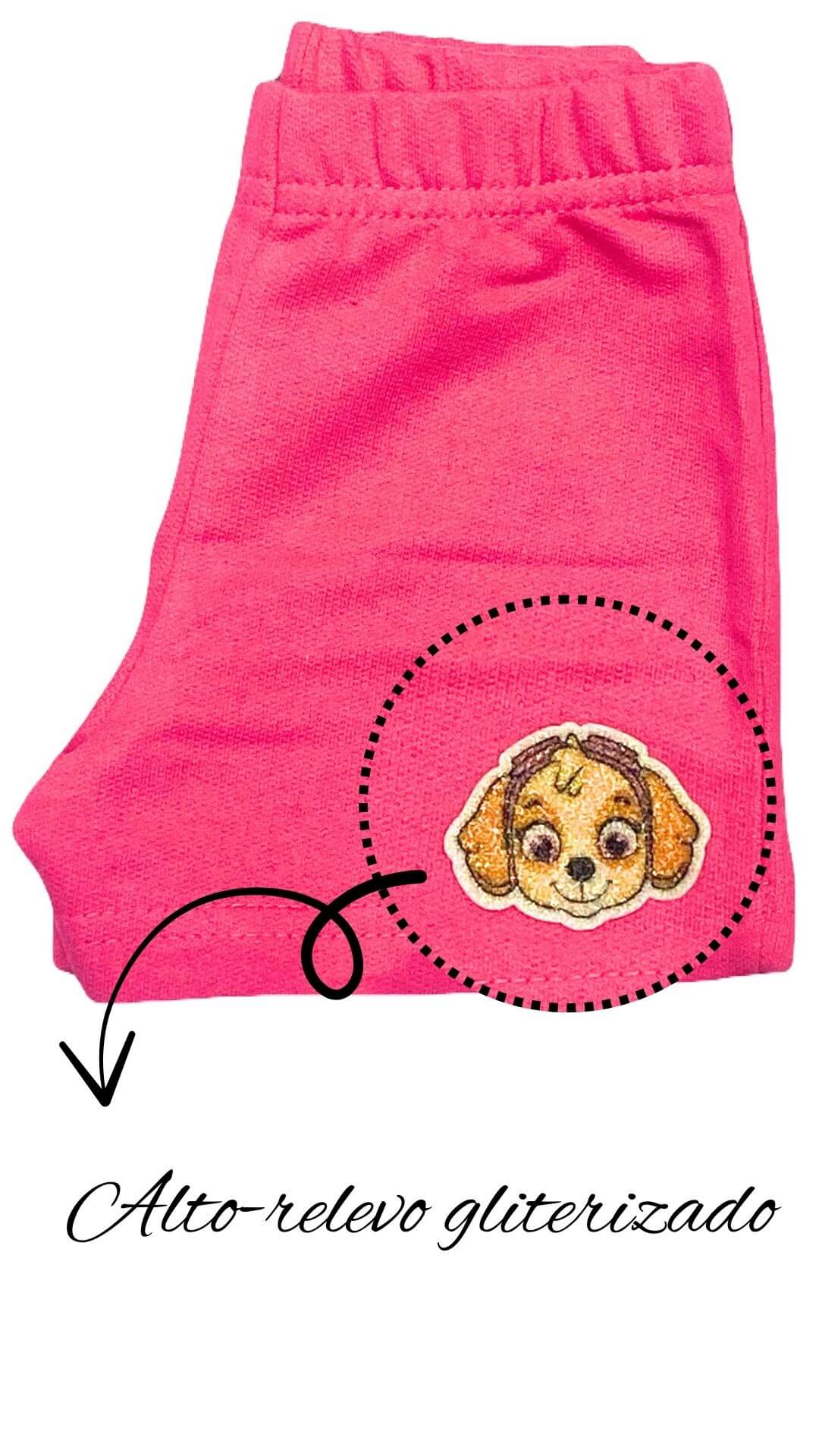 Conjunto Infantil Feminino Patrulha Canina - Tamanho 2