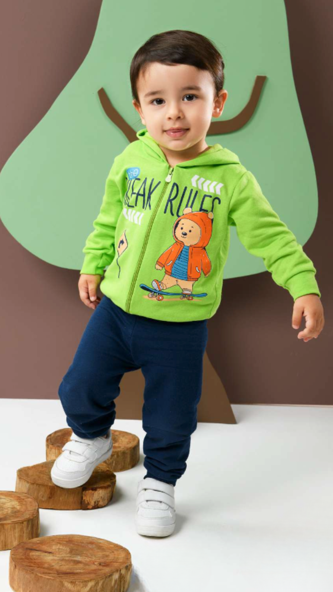 Conjunto 2 peças Masculino Meia Estação - Jaqueta Com Capuz e Calça Moletom Peluciada! Veste do 1 ao 3