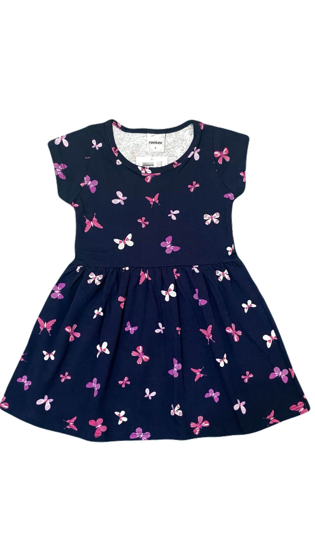Vestido infantil Borboletinhas - tamanho 2 - Rovitex