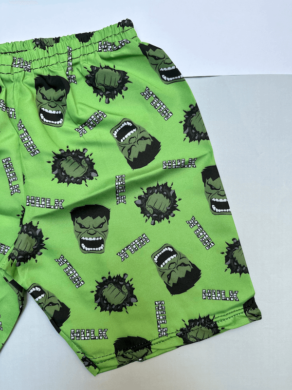 Conjunto 2 peças menino Hulk | Marvel - Tamanho 8