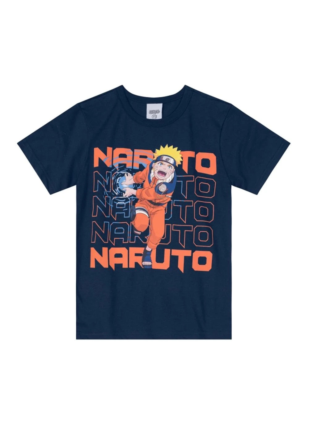 Camiseta Naruto Unissex - Tamanho 6 - Brandili