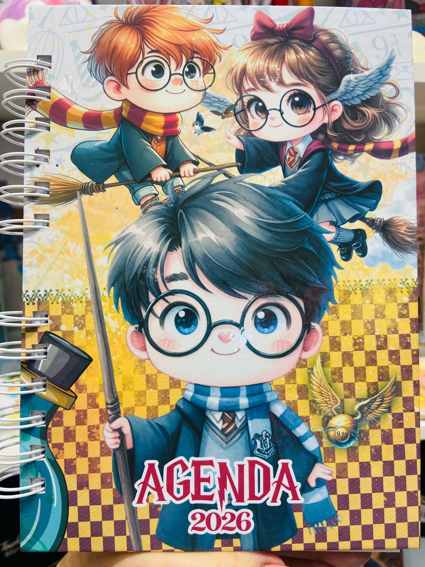 Agenda decorada Harry Potter 2026