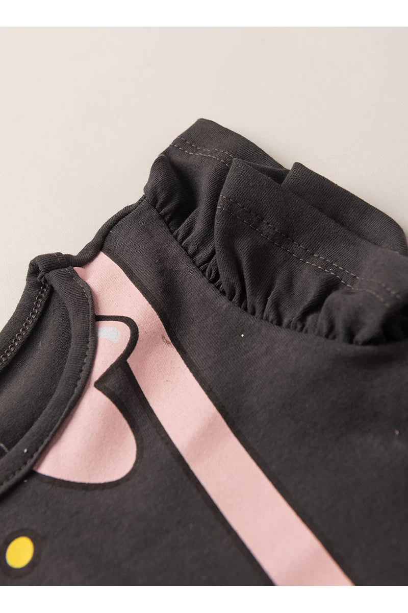 Body Feminino Infantil com Saia - Mundo Bita - Tamanhos G