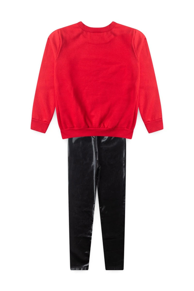 Conjunto Feminino Infantil Magali Roqueira - Tamanhos 4 e 6