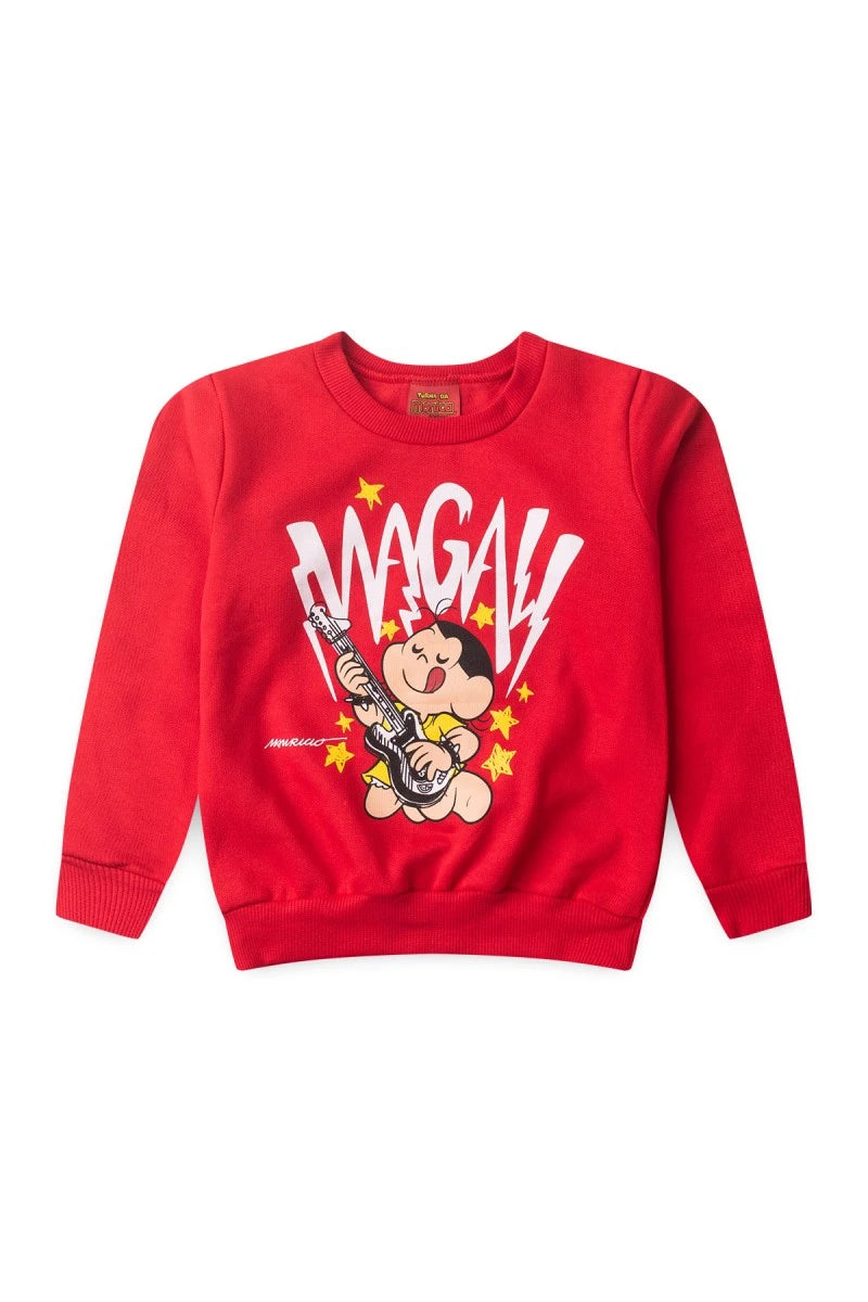 Conjunto Feminino Infantil Magali Roqueira - Tamanhos 4 e 6