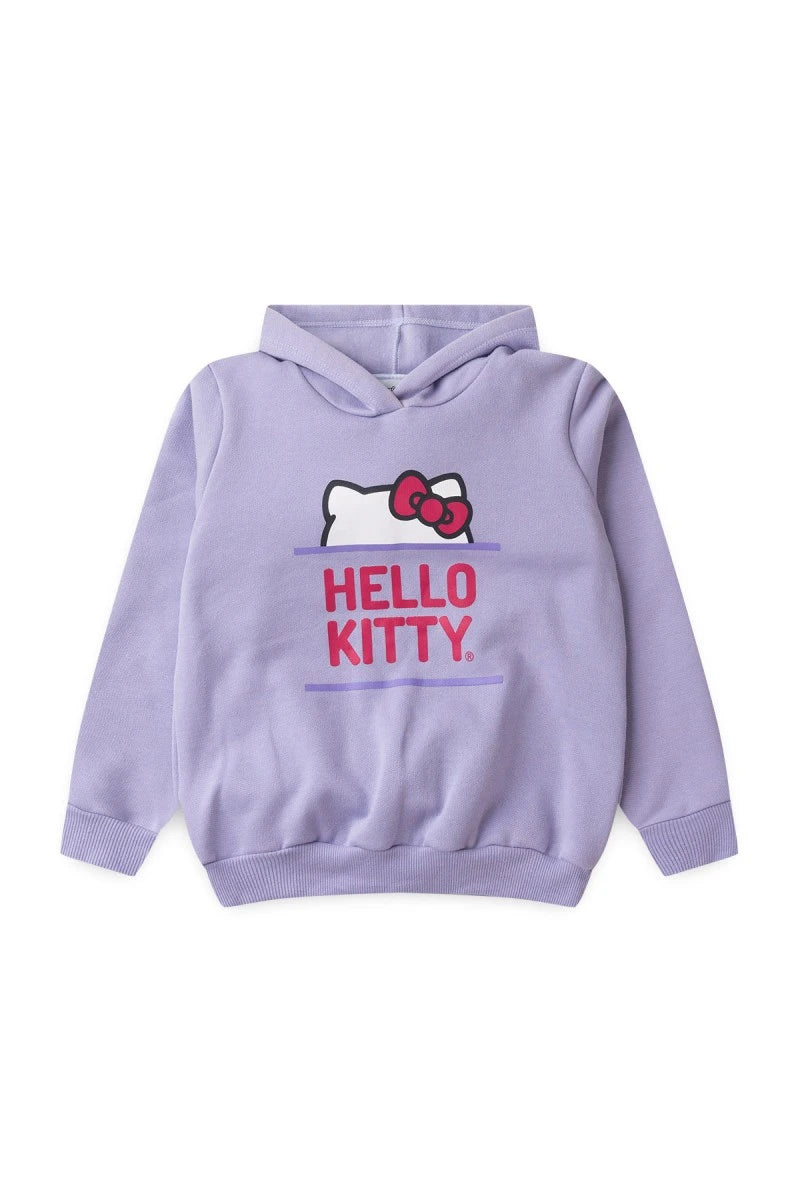 Conjunto Feminino Infantil Orelhinhas - Hello Kitty - Tamanho do 1 ao 12