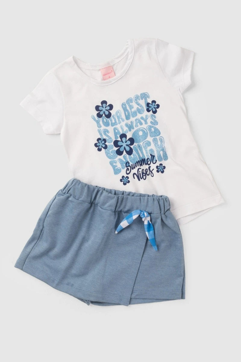 Conjunto Infantil Feminino O Seu Melhor - Tamanho 4 e 10