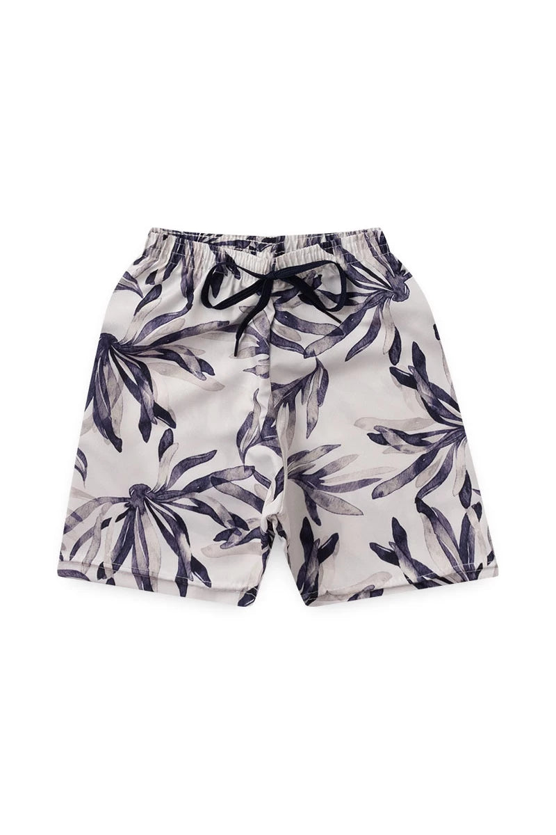 Conjunto Masculino Infantil California Azul Marinho - Tamanho 2 e 3