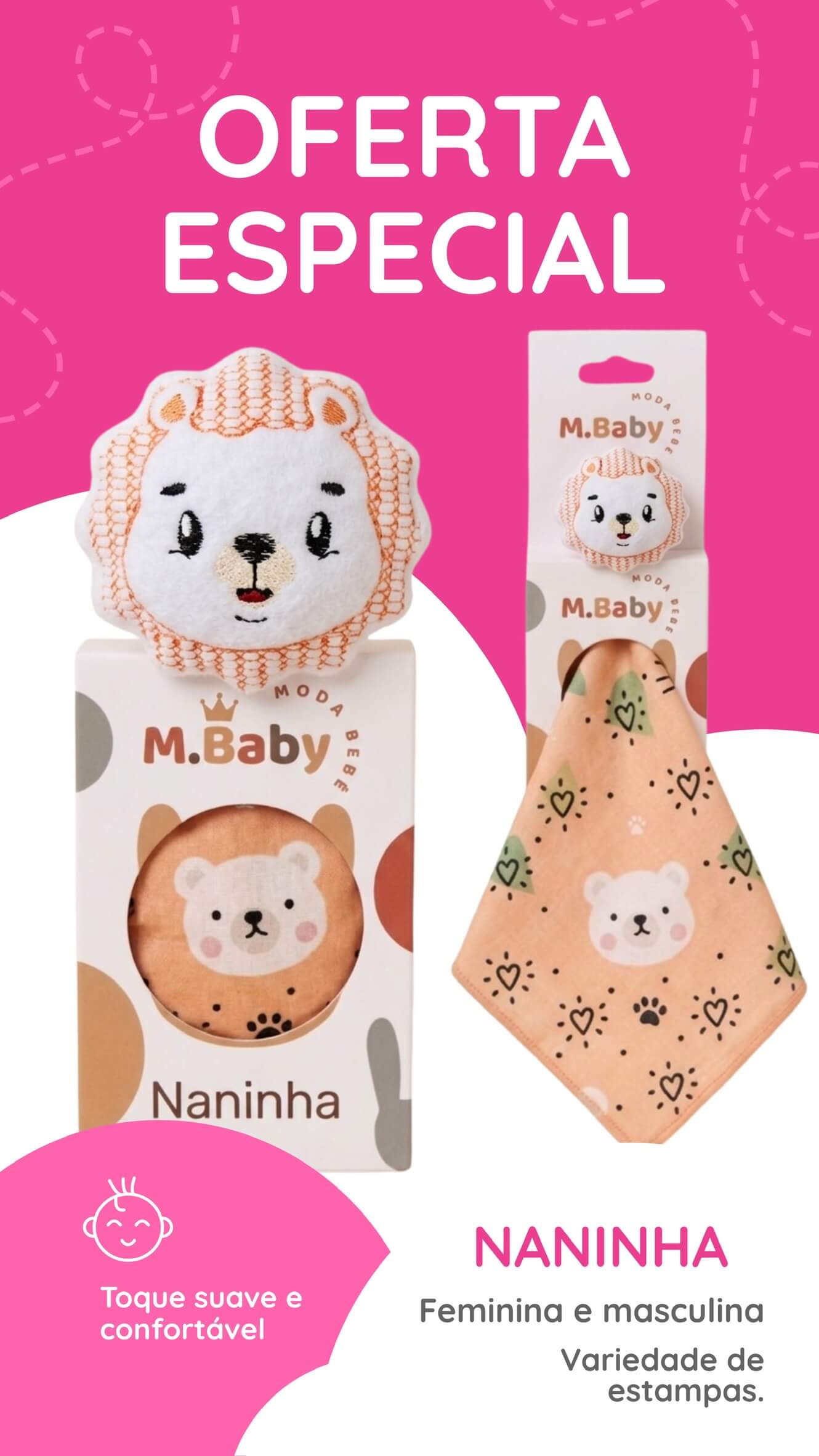 Naninhas Fofas de bebê