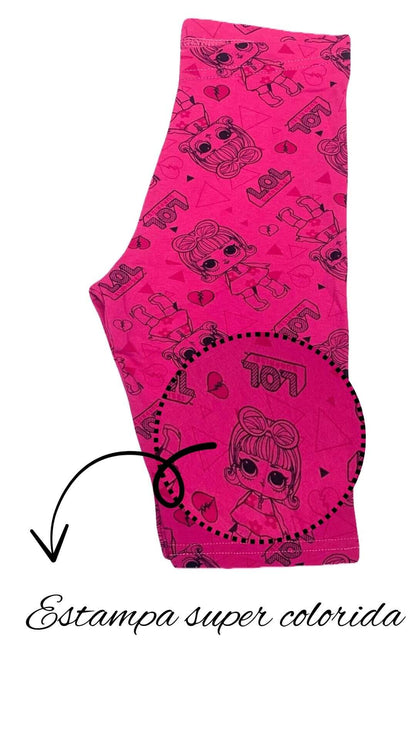 Conjunto Infantil Feminino Lol Surprise - Tamanho 10