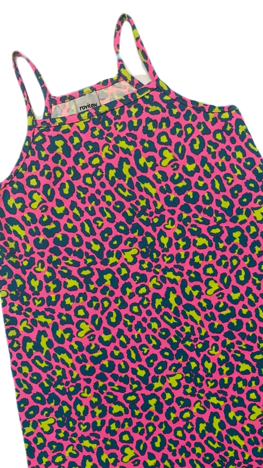 Vestido infantil Oncinha Pink - tamanho 6 - Rovitex