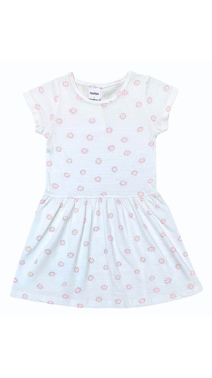 Vestido infantil Florzinha - tamanho 3 - Rovitex