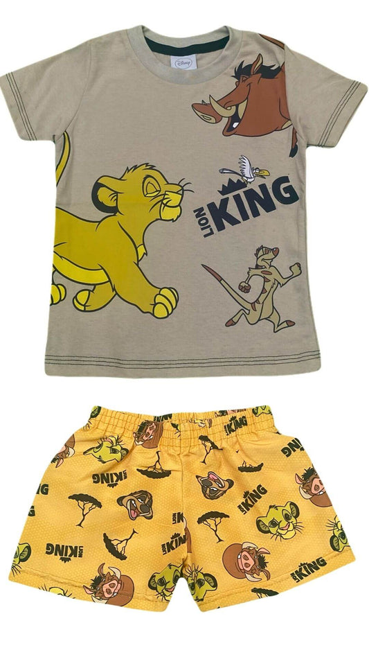 Conjunto Infantil Masculino O Rei Leão - Tamanho 1