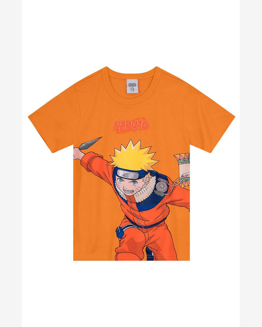Camiseta Naruto Unissex  - Tamanho 6 - Brandili