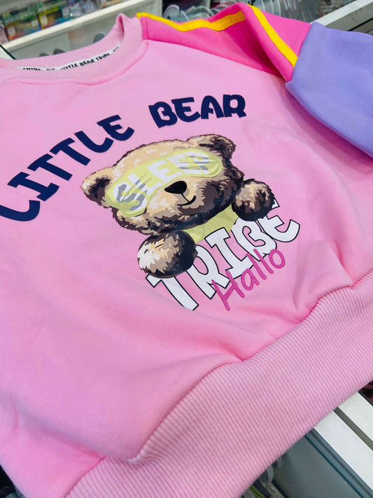 Blusão infantil Premium Little Bear Sleep - Tamanhos 4 e 12
