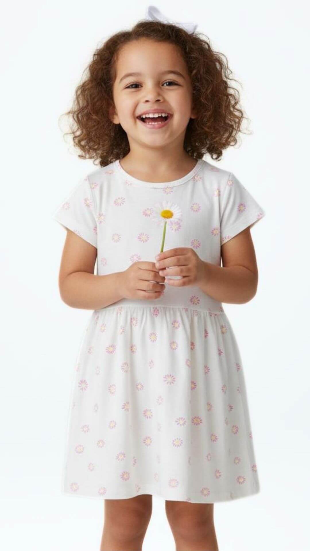 Vestido infantil Florzinha - tamanho 3 - Rovitex