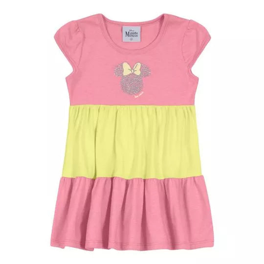 Vestido 3 Marias Disney Minnie Mouse - Tamanho 1 ao 3 - Brandili