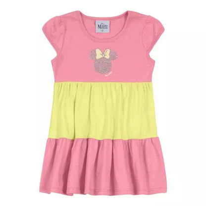 Vestido 3 Marias Disney Minnie Mouse - Tamanho 1 ao 3 - Brandili