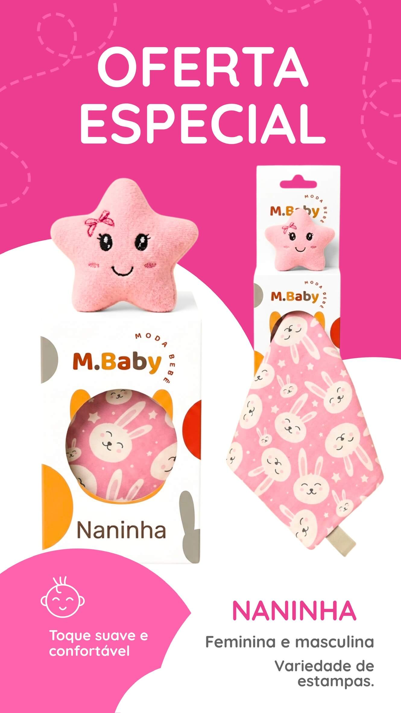 Naninhas Fofas de bebê