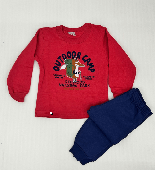 Conjunto 2 peças Masculino Inverno - Blusa e Calça Moletom Peluciada! Veste do 1 ao 3