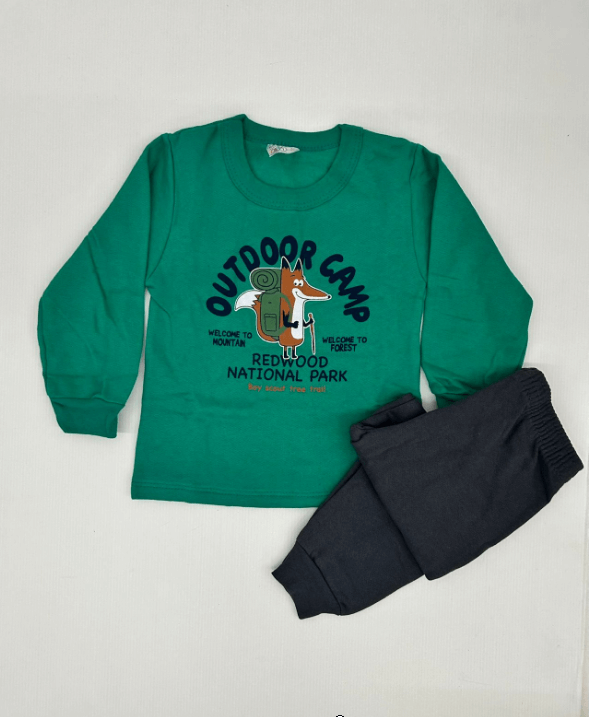 Conjunto 2 peças Masculino Inverno - Blusa e Calça Moletom Peluciada! Veste do 1 ao 3
