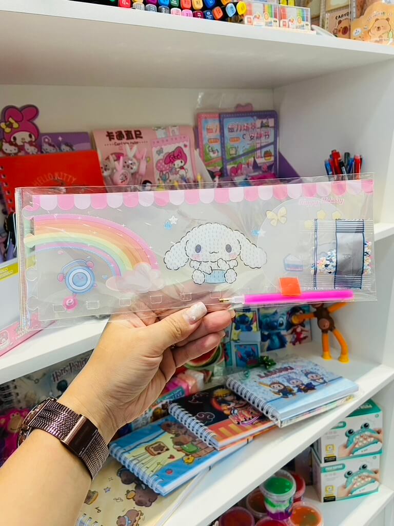 Porta-Treco Desmontável da Turma da Hello Kitty - Kit Diamond Painting DIY! 🎀