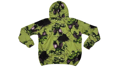 Jaqueta Corta Vento Infantil Masculino Hulk - Tamanho 8