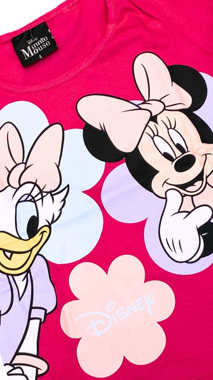 Conjunto Infantil Feminino Minnie e Margarida - Tamanho 1