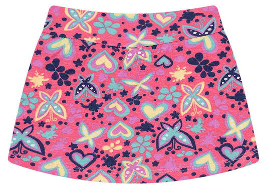 Shorts saia em cotton - Tamanho 1 ao 3