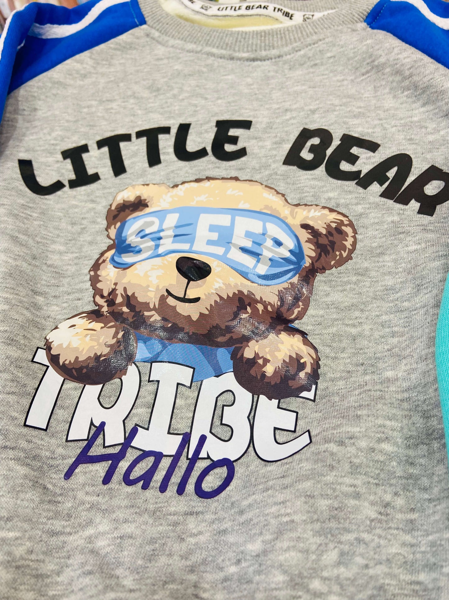 Blusão infantil Premium Little Bear Sleep - Tamanhos 4 e 12