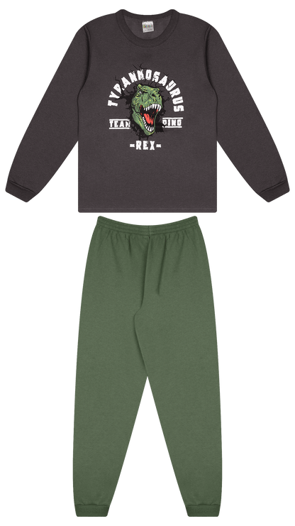 Conjunto Infantil Masculino 2 peças Moletom - Meia Estação - Tamanho 10, 12 e 14