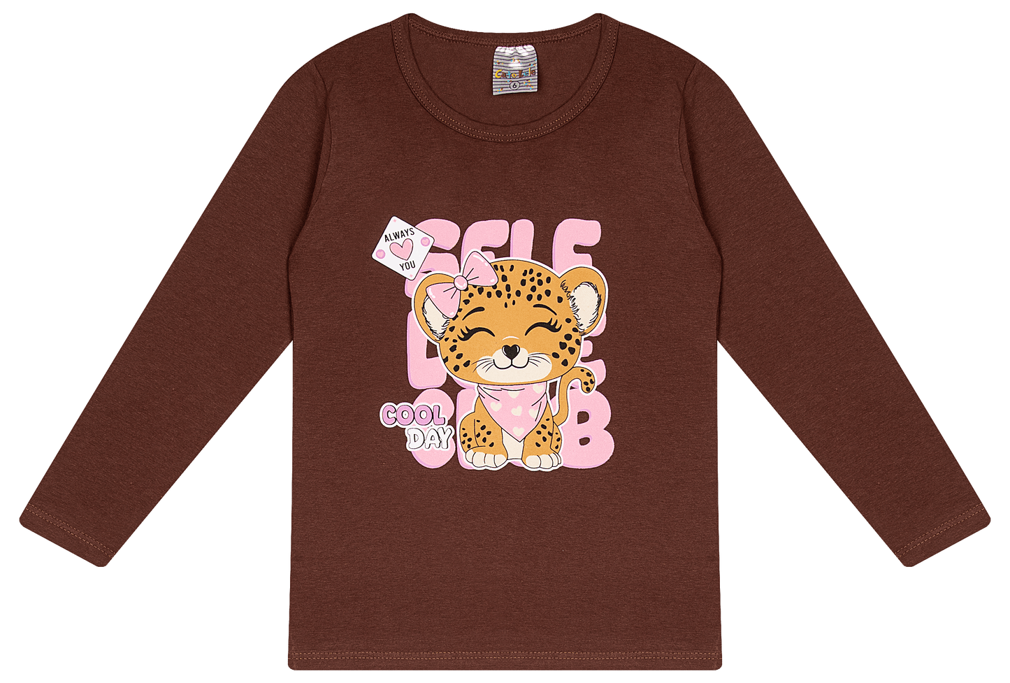 Blusa Manga longa - Infantil Feminina  - Meia Estação - Tamanho 4, 6 e 8