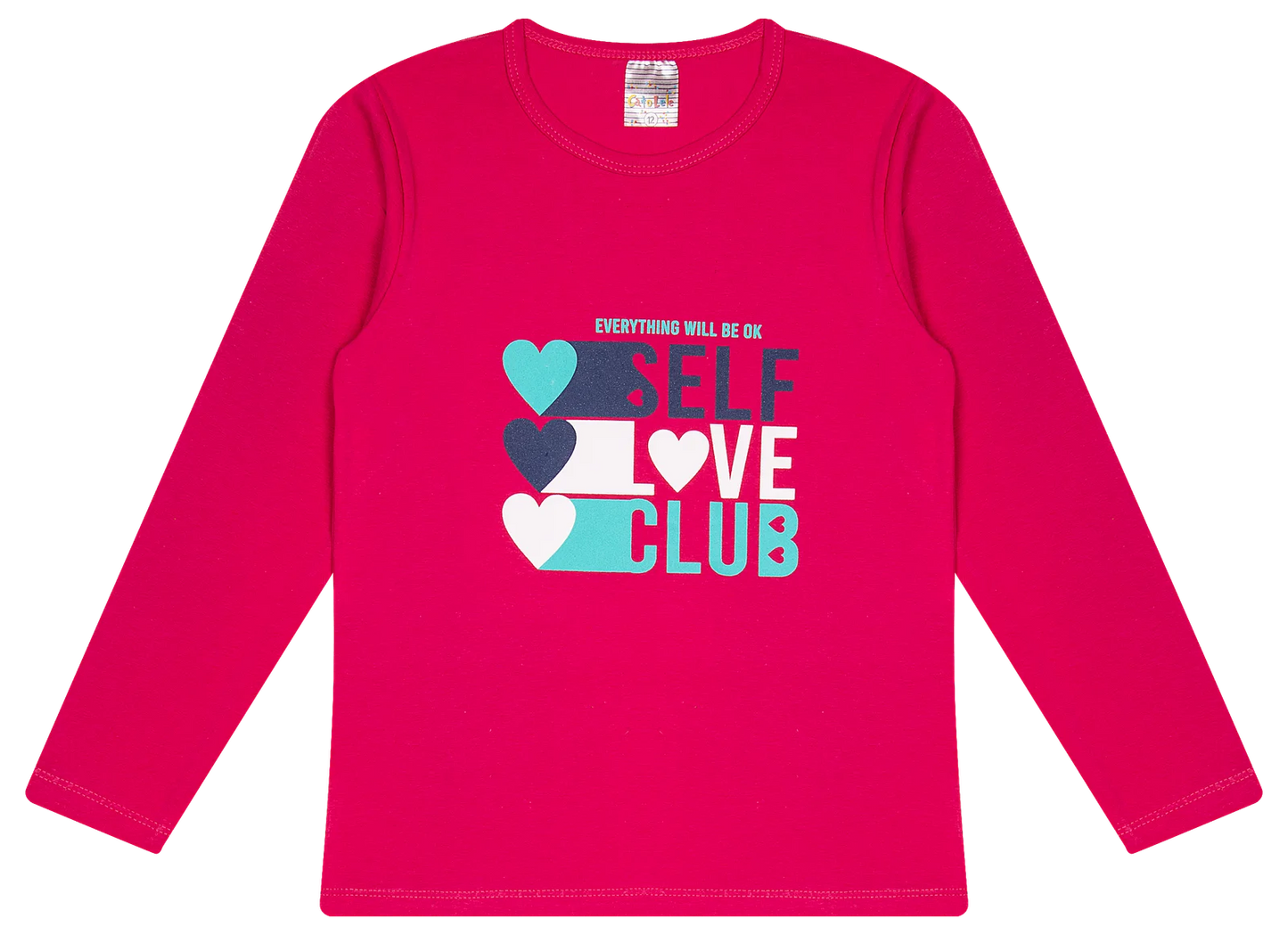 Blusa Manga longa - Infantil Feminina  - Meia Estação - Tamanho 10, 12 e 14