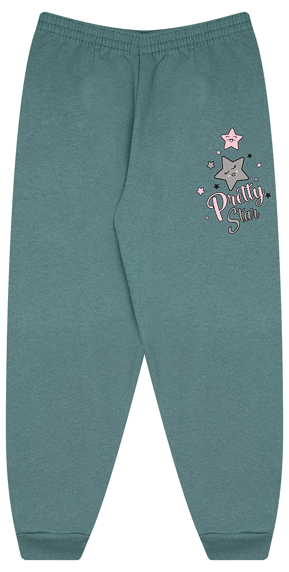 Calça infantil feminina em moletom – Conforto e estilo - Tamanho 4, 6 e 8