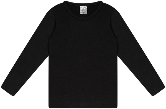 Camiseta Térmica Peluciada Infantil - Proteção e Conforto no Frio - Tamanho 4, 6 e 8