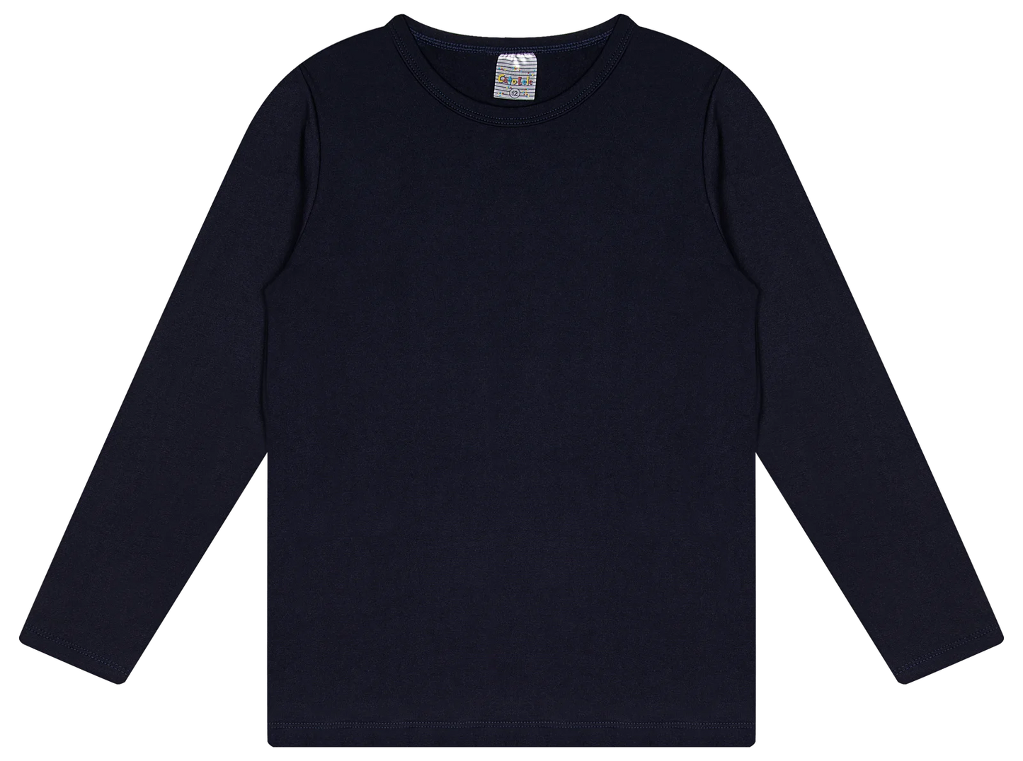 Camiseta Térmica Peluciada Infantil - Proteção e Conforto no Frio - Tamanho 10, 12 e 14