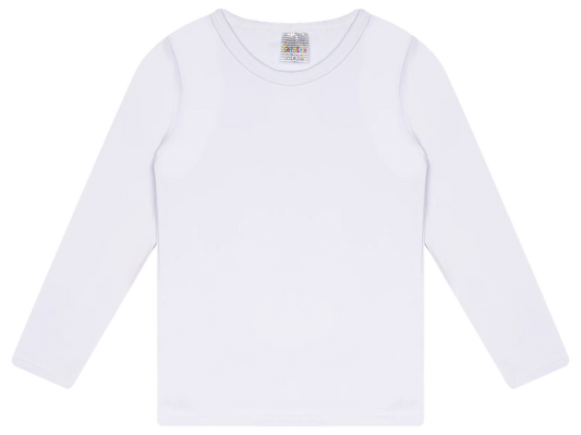 Blusa Térmica Peluciada Infantil - Proteção e Conforto no Frio - Tamanho 4, 6 e 8