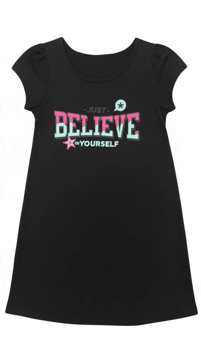 Vestido infantil Acredite - tamanho 4 - Rovitex