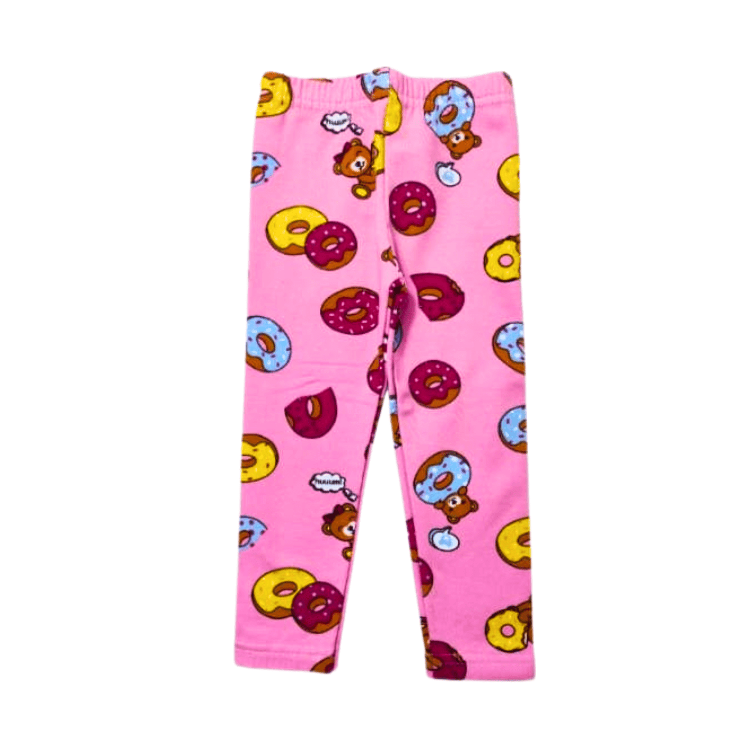 Calça Legging Infantil Menina em Molecotton - Donuts