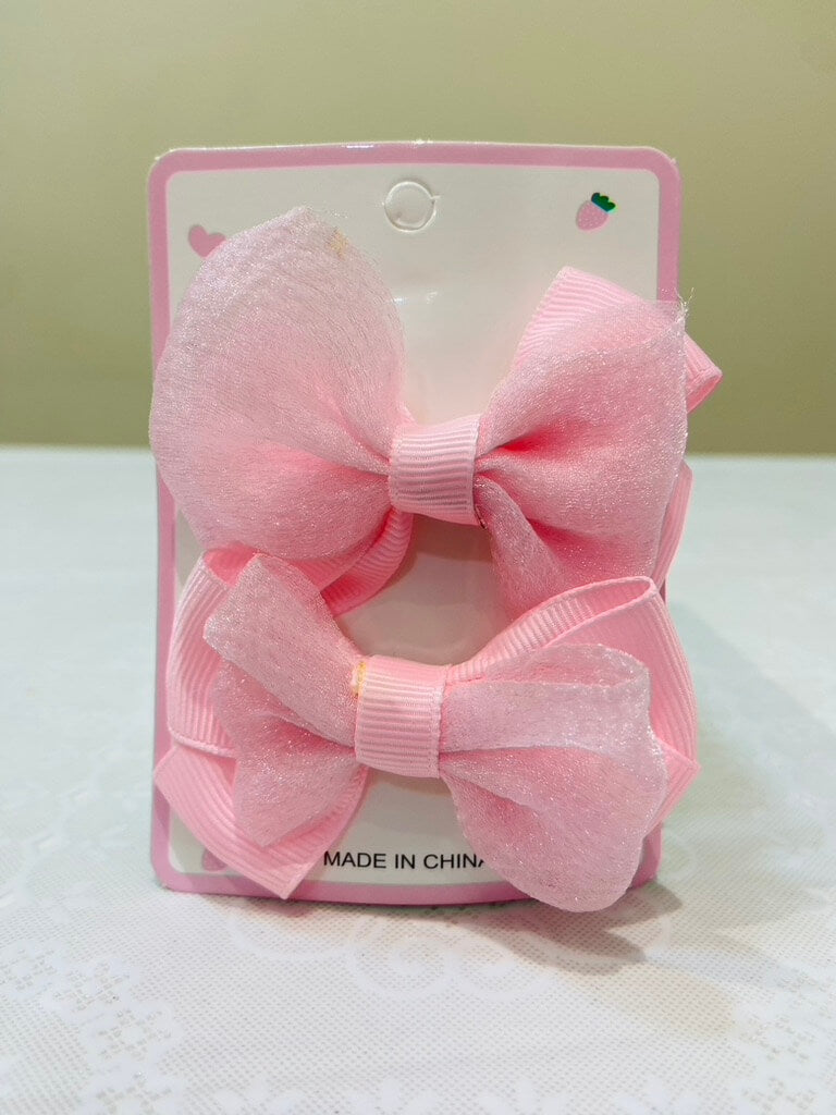 kit de 2 laços com tule