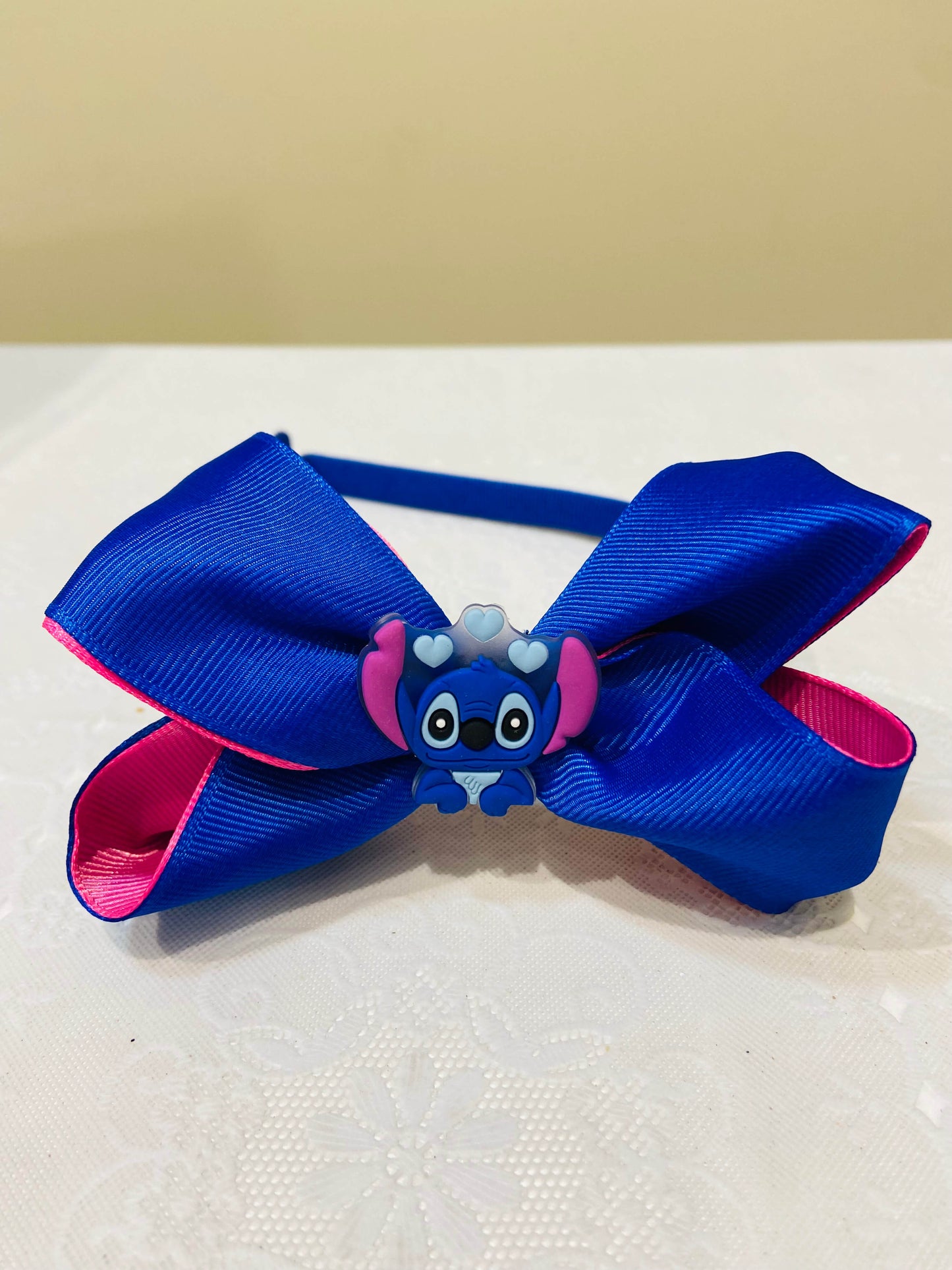 Tiara infantil fofa do Stitch