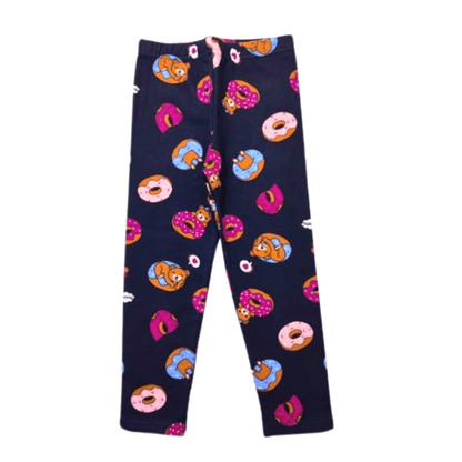 Calça Legging Infantil Menina em Molecotton - Donuts